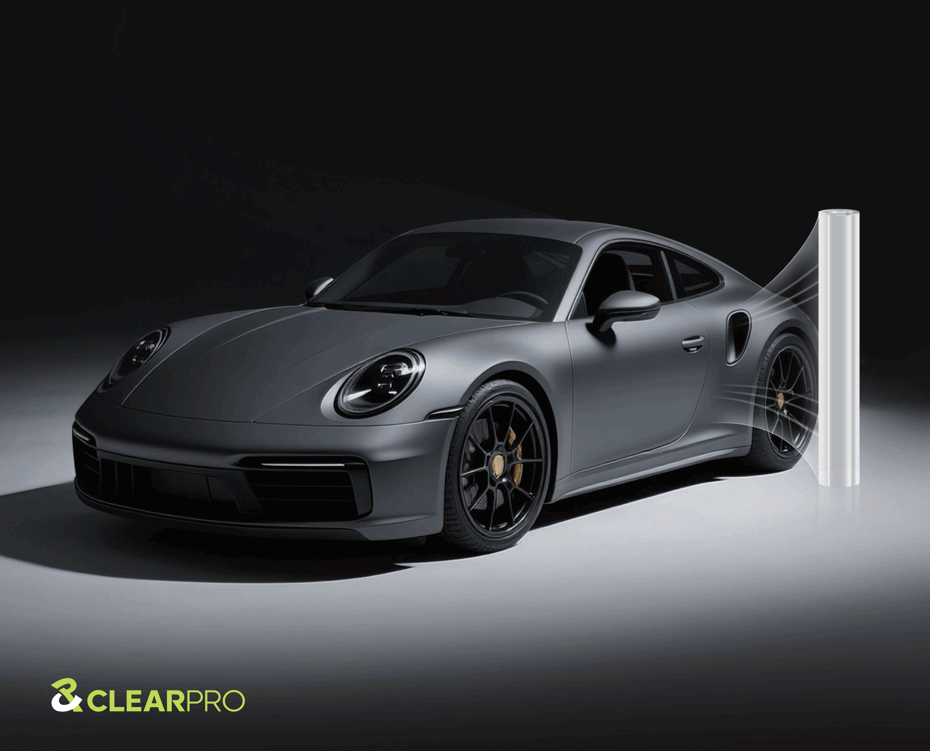 ClearPro EliteMatte PPF on Porsche